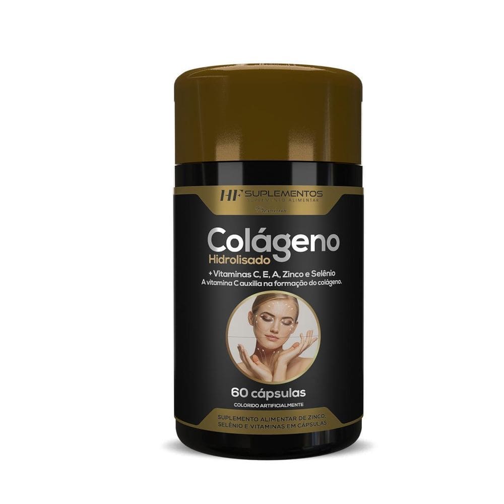 Colageno Hidrolisado + Vitaminas 60Caps Hf Suplementos