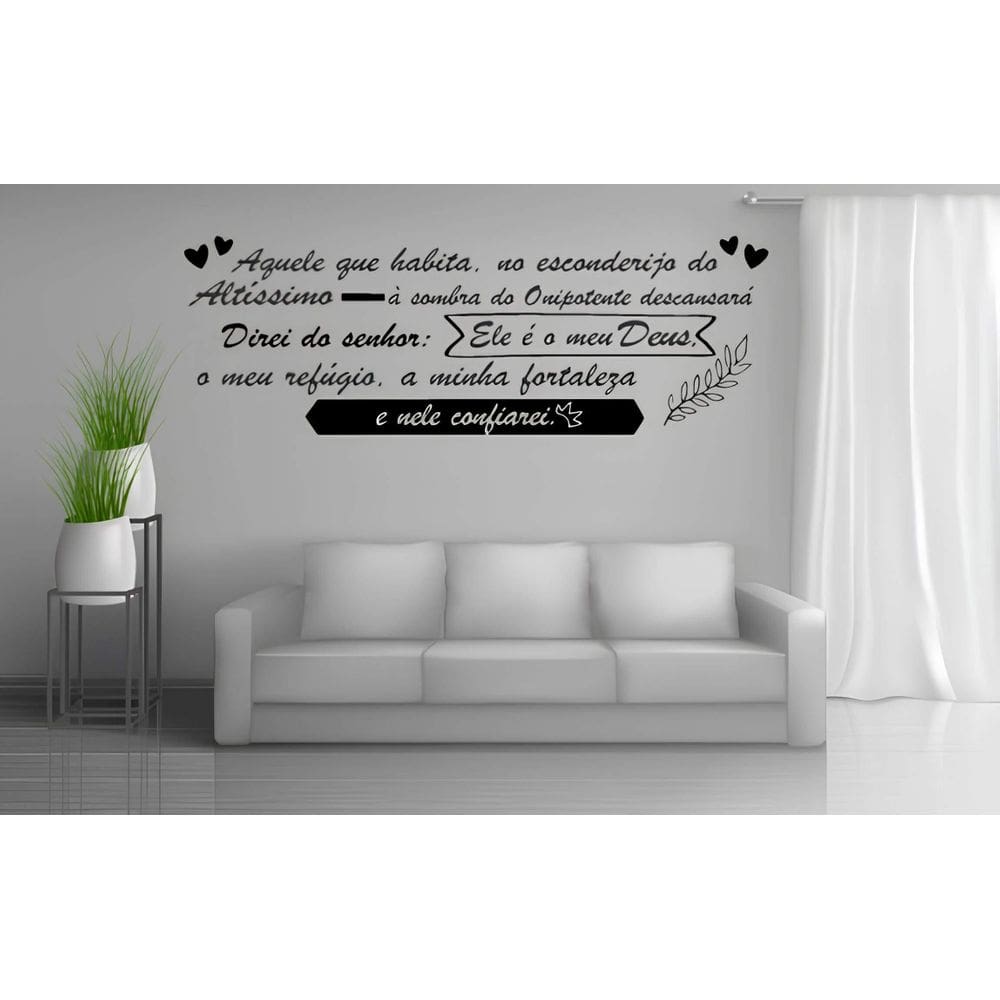 Adesivo De Parede Aquele Que Habita