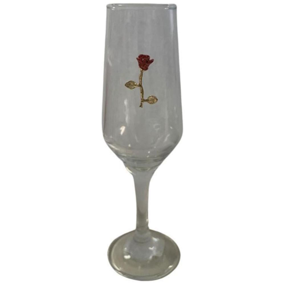 Taça Pomba Gira Rosa Vermelha Champagne Buffet Nadir 186 Ml