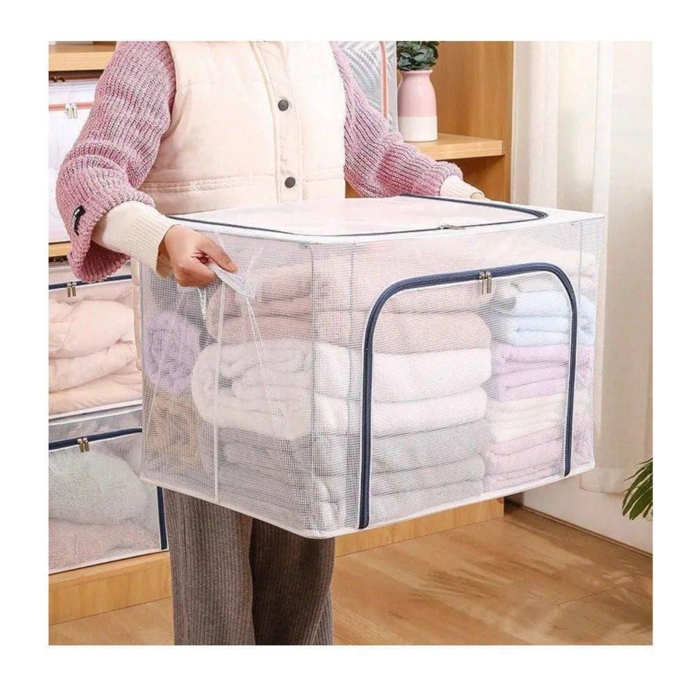 Caixa Organizadora Roupas De Cama, Mesa E Banho 24 Litros