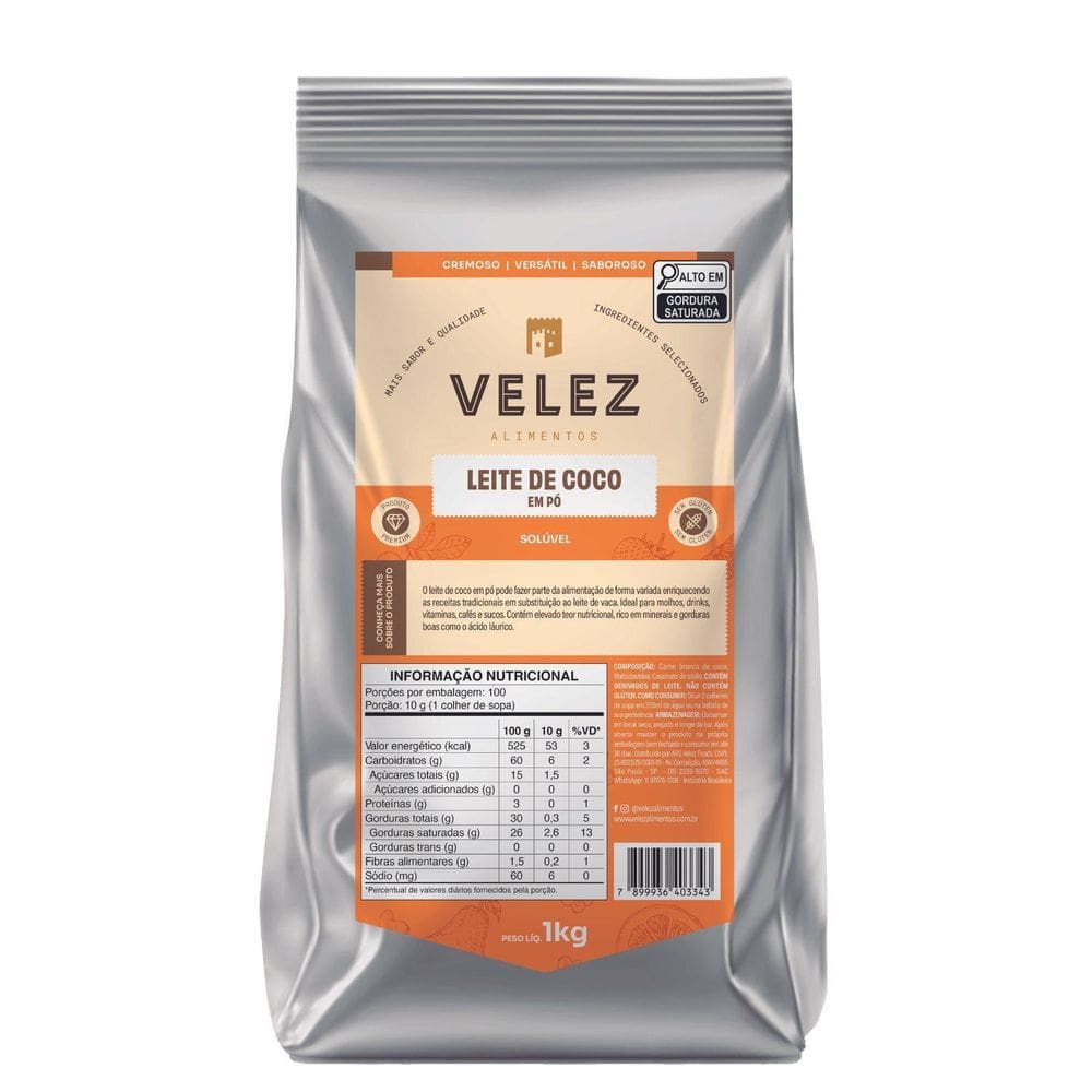 Leite De Coco Em Pó 1Kg