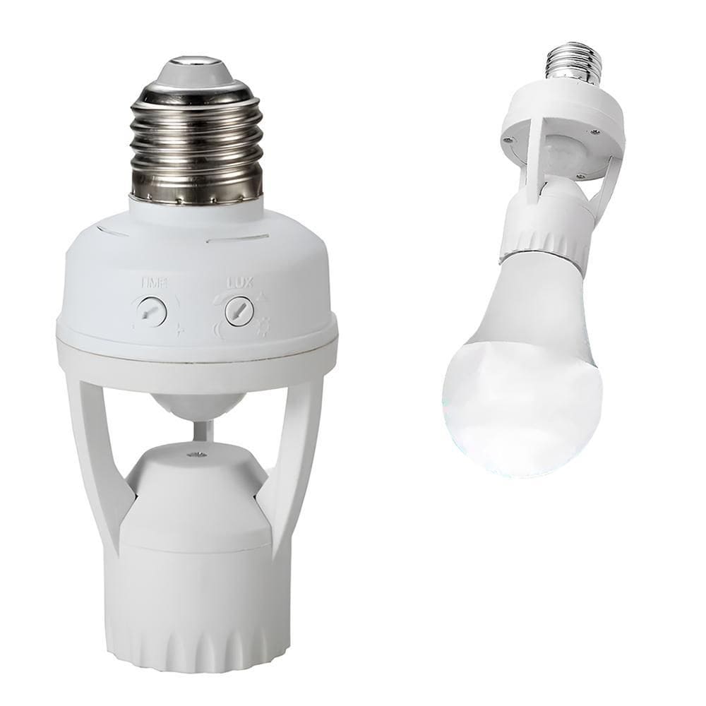 Soquete E27 Com Detector De Movimentos Infravermelho Bivolt