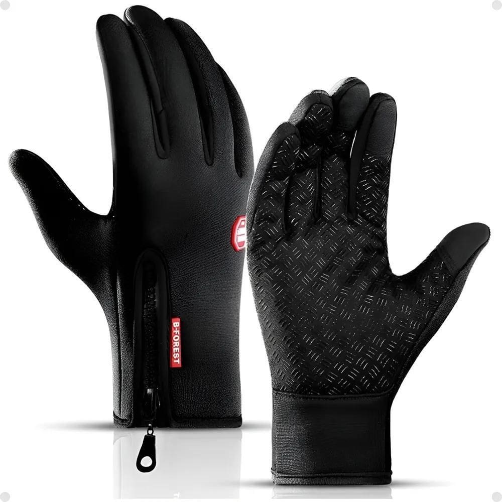 Luva Moto Bike Termica Impermeável Prova Dagua T Preto Nico