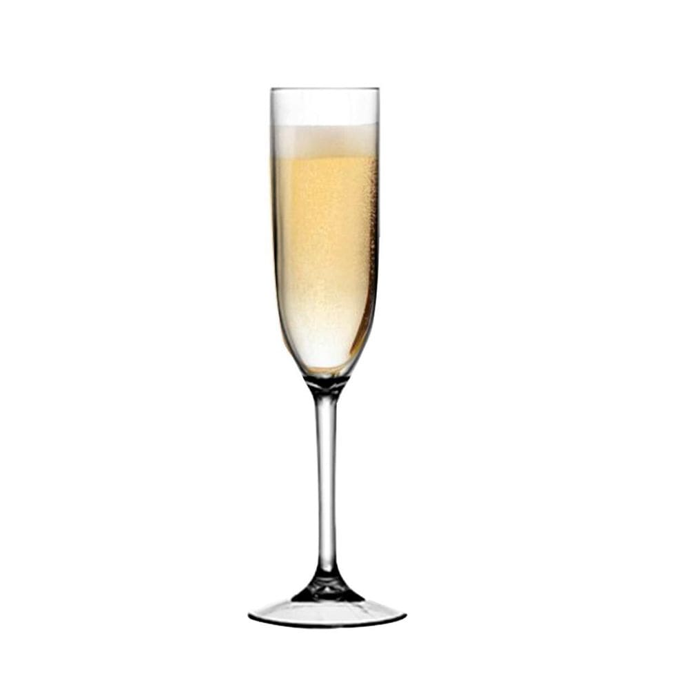 Taça Acrilico Transparente Champagne 150 Ml