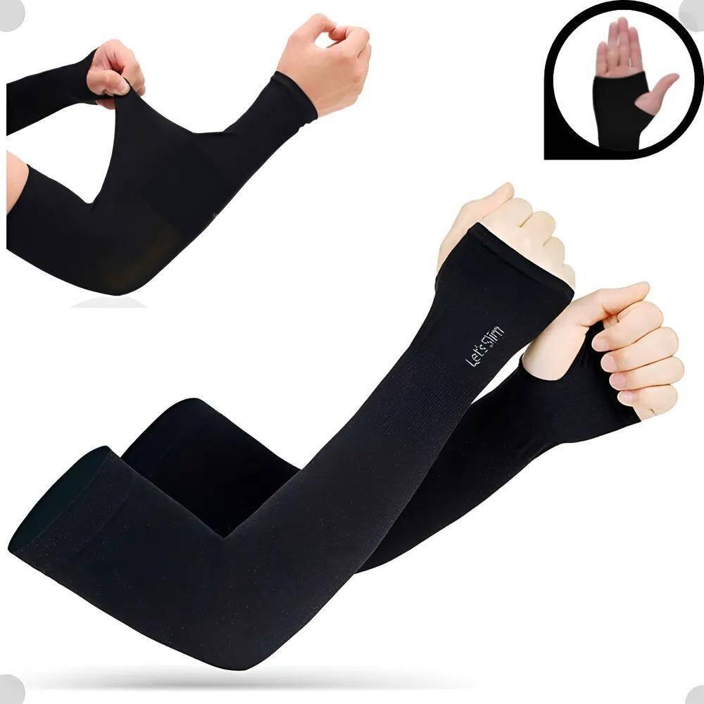Manga Braço Proteção Solar Uv Mangote Manguito Ciclismo Pre