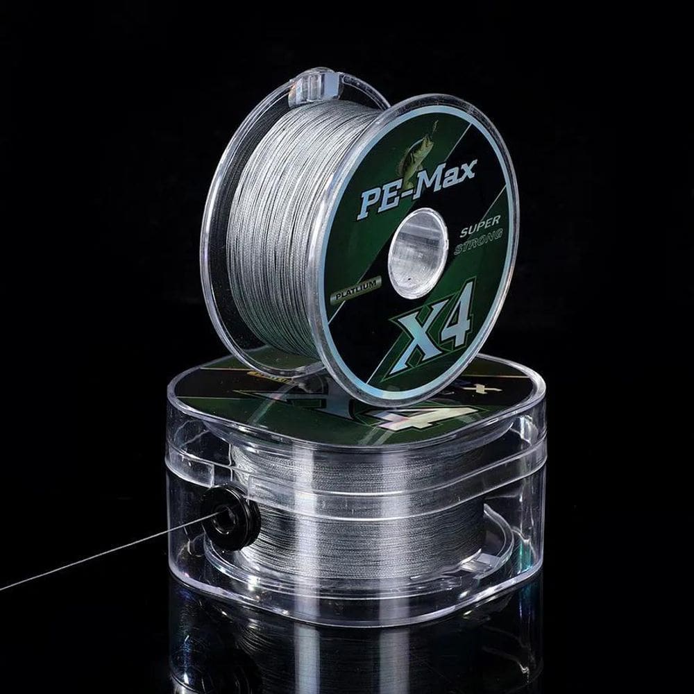 Linha De Pesca Multifilamento 300Metro P Cinza-0.28Mm-16Kg-3