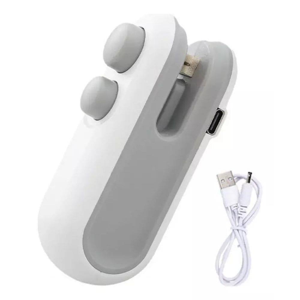 Mini Seladora Embalagem Plastico Alimento Portatil