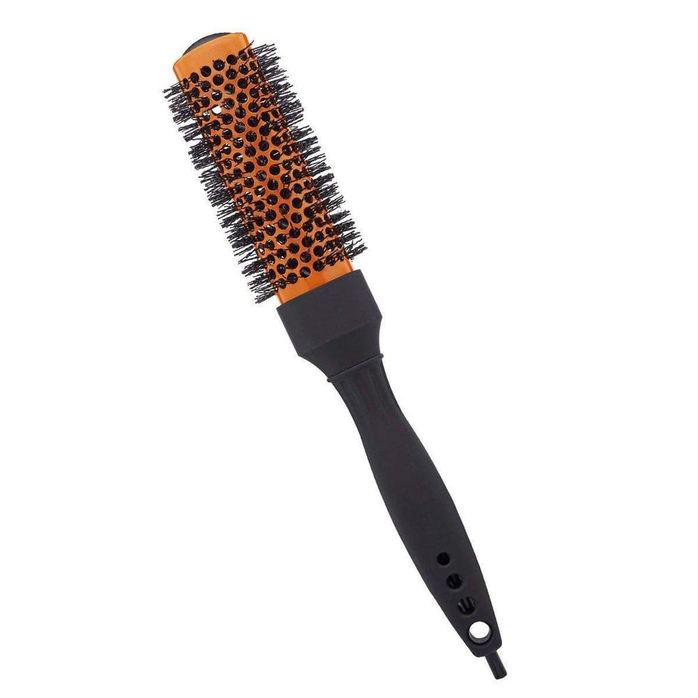 Escova De Cabelo Térmica De Cerâmica 18K Laranja 50Mm