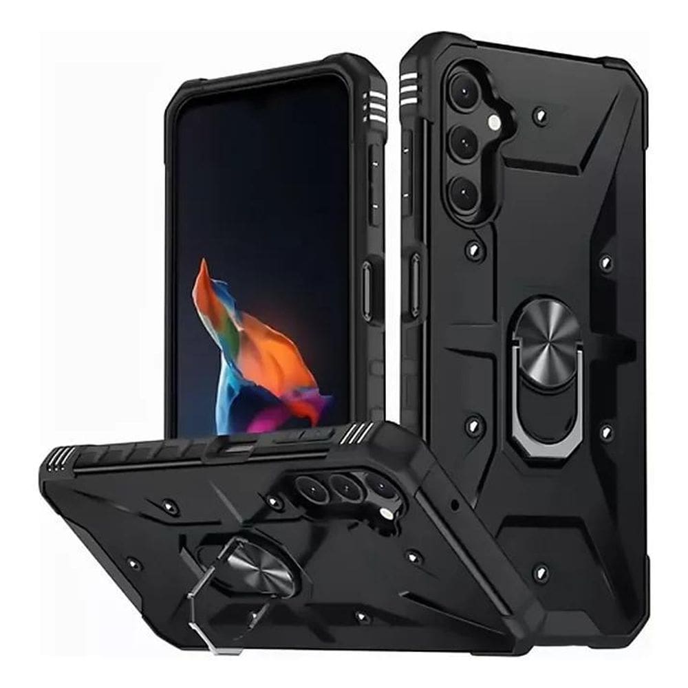 Capa Capinha Para Samsung De Armadura Com Anti I Verde S21 F