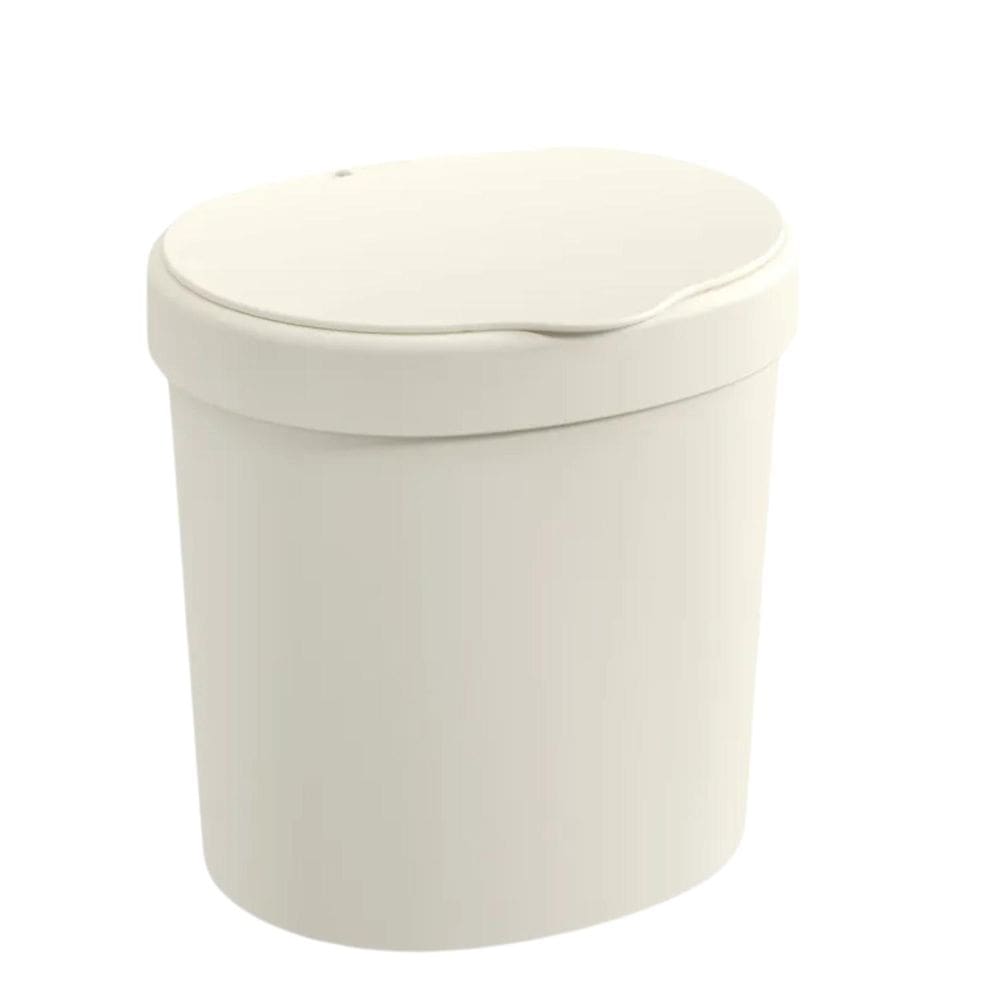 Lixeira De Pia Cozinha 2,5 Litros Basic Cesto Lixo Bancada