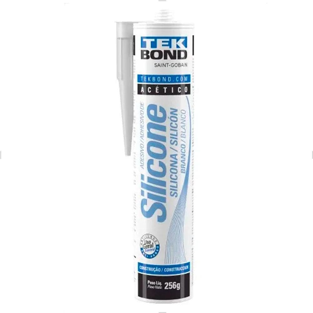 Silicone Acético Para Uso Geral 256G Tekbond