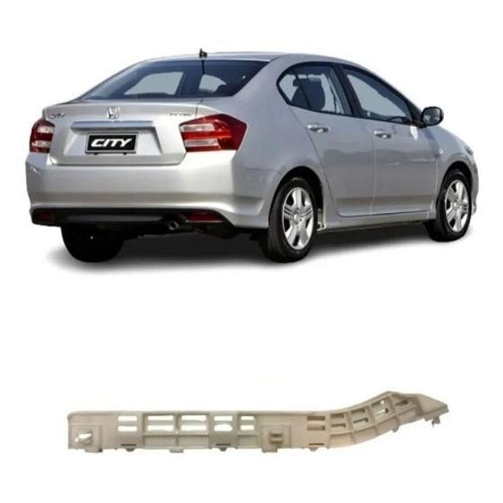 Suporte Guia Traseiro Parachoqu Honda City Direito