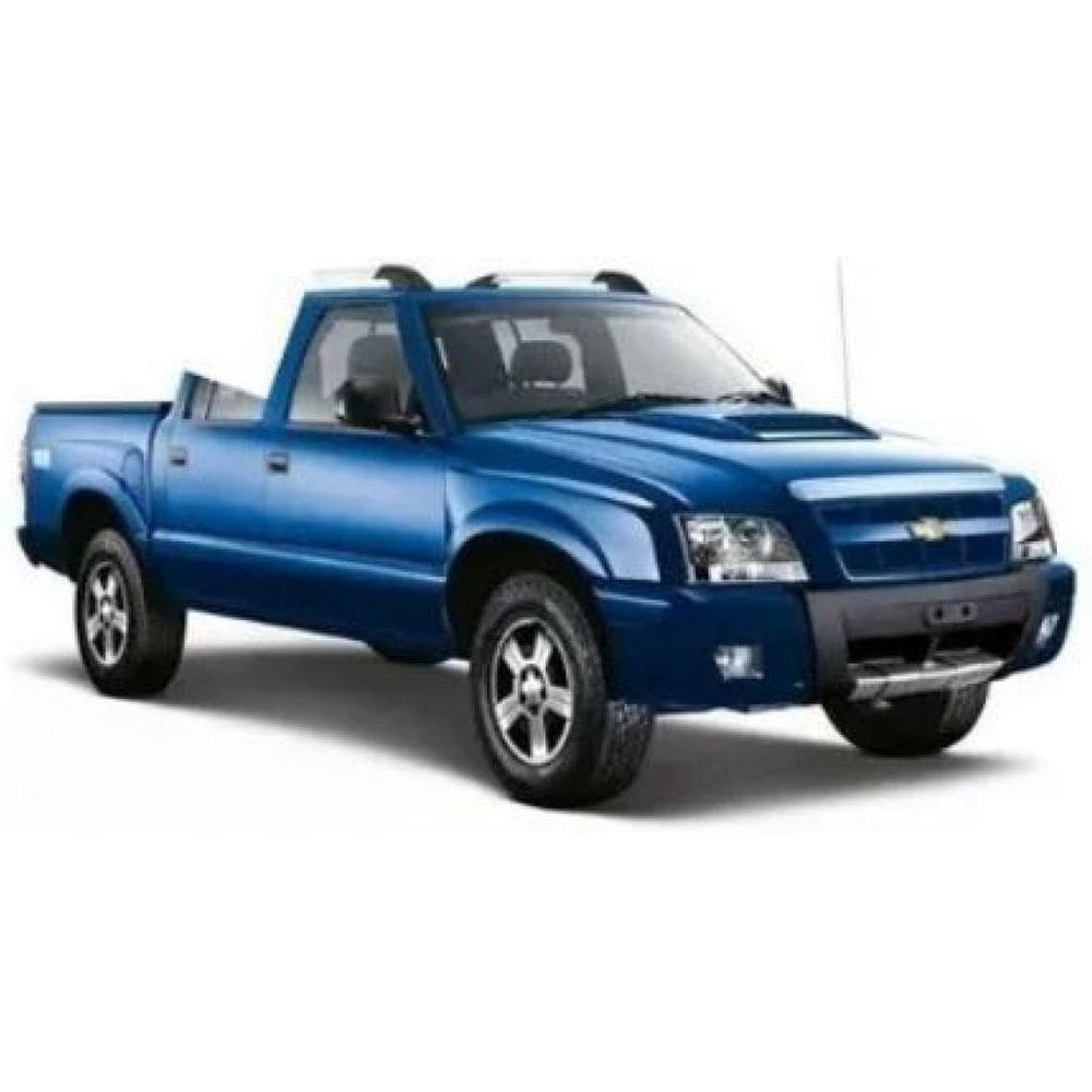 Suporte Guia Parachoque S10 2001-2011 Lado Direito Preto