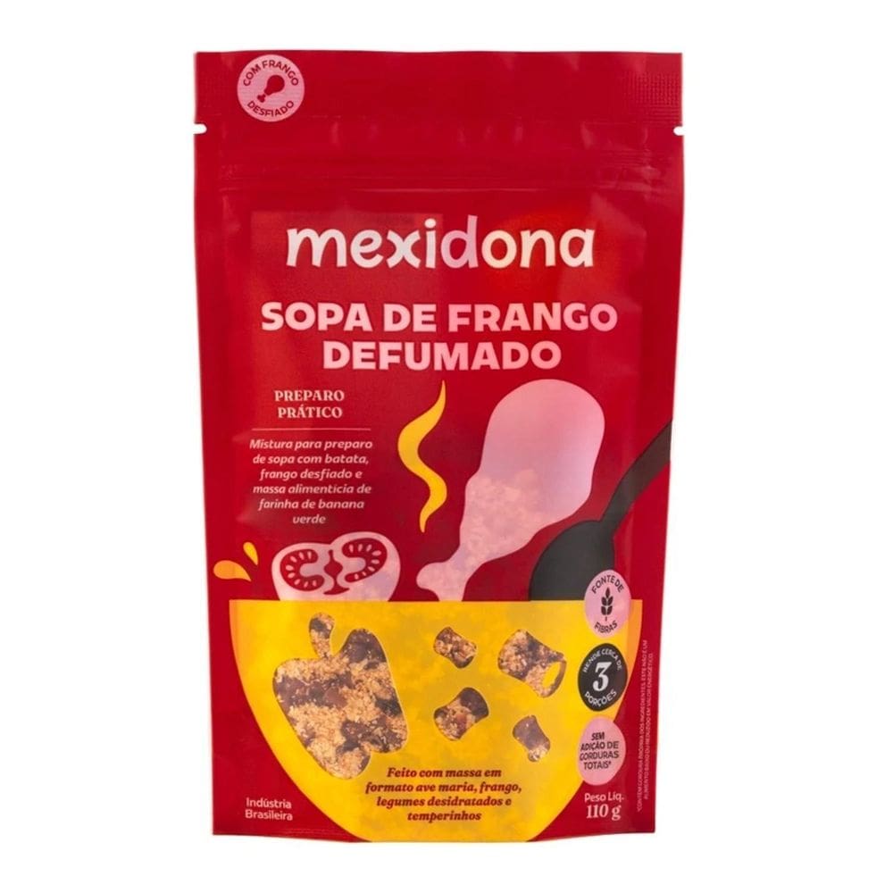 Sopa Frango Defumado Mexidona 110G