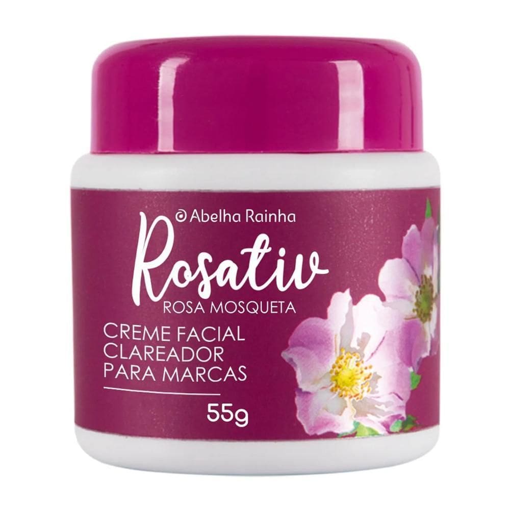 Rosativ Creme Clareador Facial Para Marcas - 55G