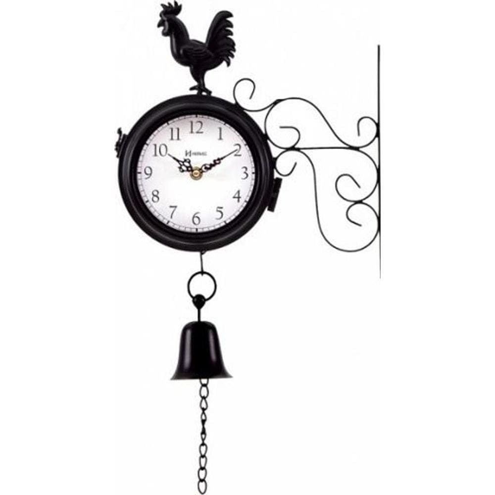 Relógio De Parede Estação Sino Galo Herweg 6489-34