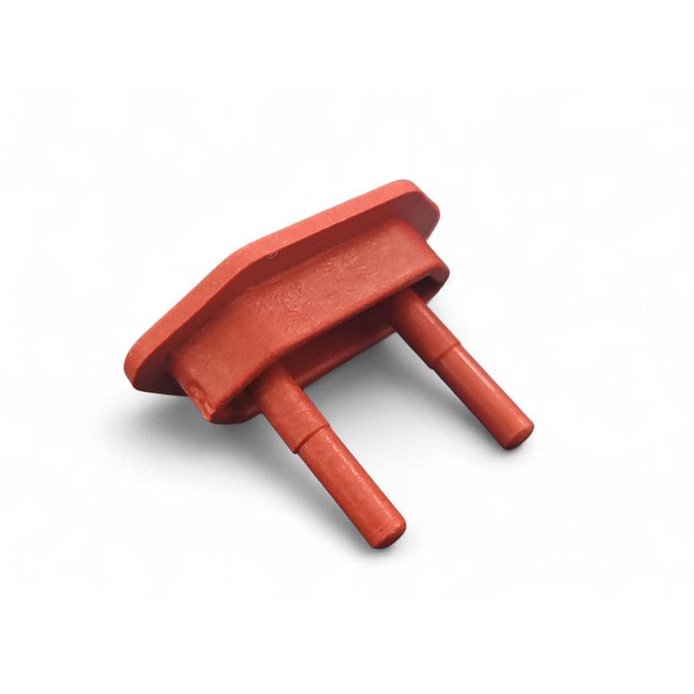 Kit 50 Pçs Protetor De Tomada Tampa Antichoque Bebe Vermelho