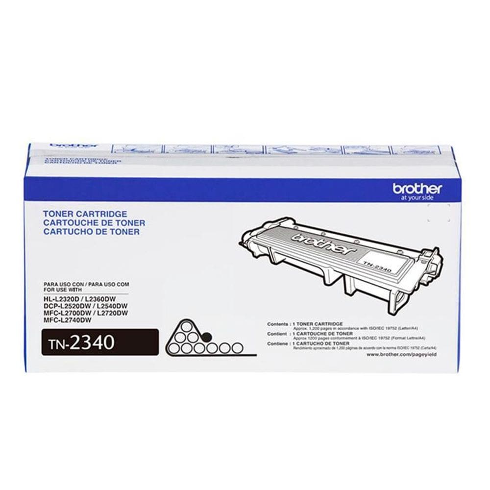 Toner Brother TN2340BR preto 1200 páginas