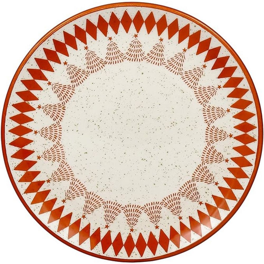 Prato Sobremesa 20 cm Unni Malabarismo Natalino Oxford