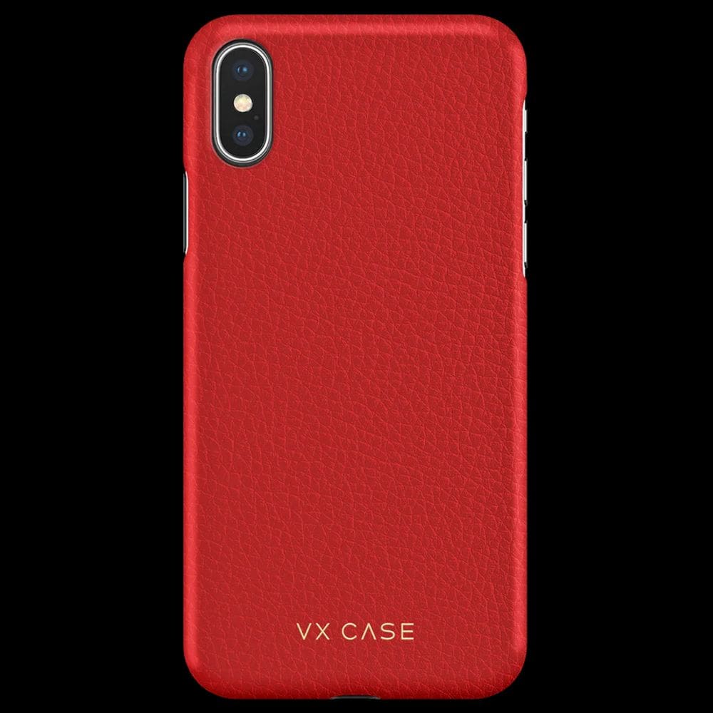 Capa Silicone XS, Ultra Fina, Toque Suave, Proteção Antirrisco, Encaixe Preciso, Cor Vermelho