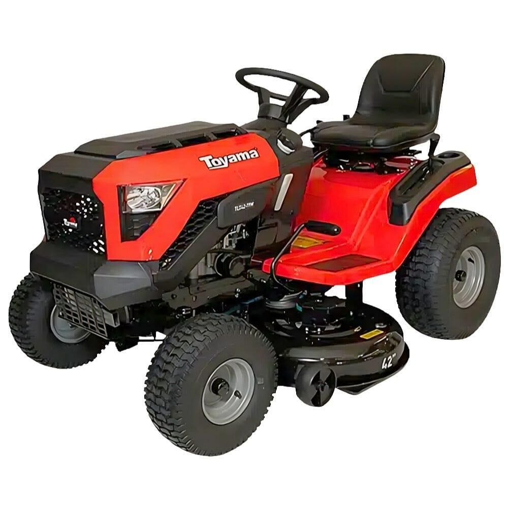 Trator Cortador de Grama à Gasolina 19.5 HP 4T Corte 1,07 Metros TLT42-19M TOYAMA