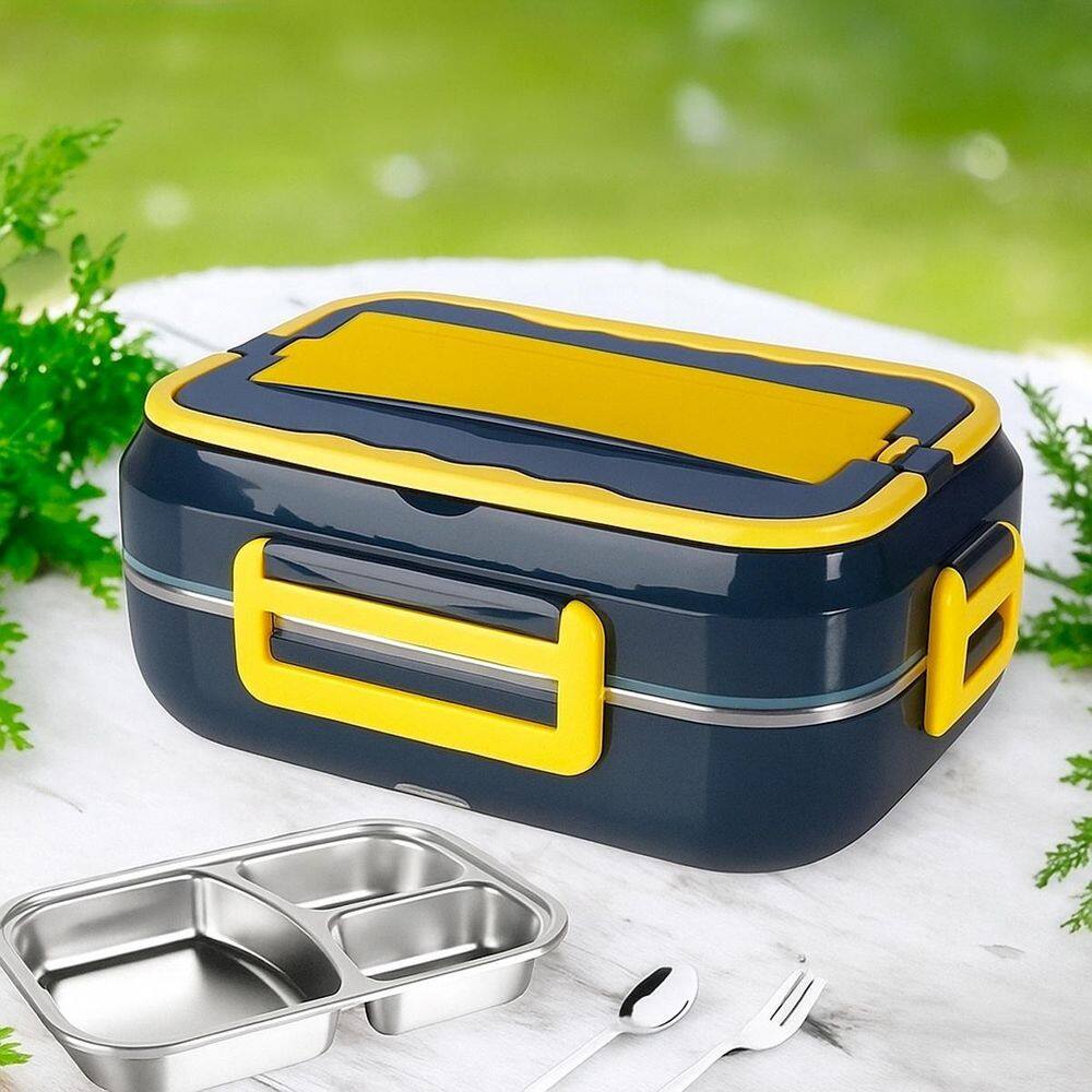 Marmita Elétrica Bivolt Inox Almoço Portátil