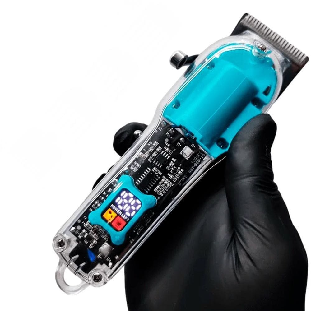 Maquininha Transparente Para Cortar Cabelo Bivolt