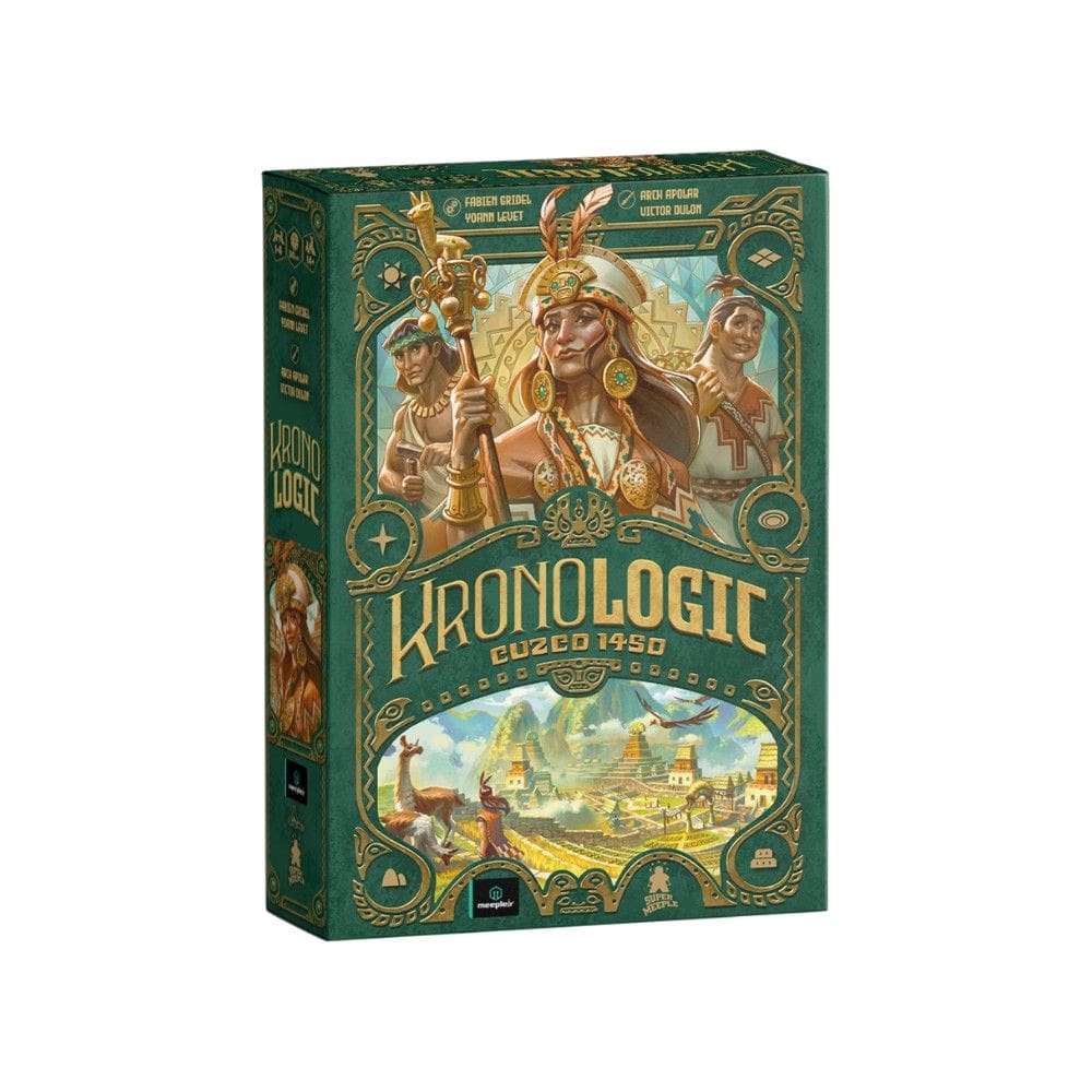 Kronologic: Cuzco 1450 Jogo de Tabuleiro MeepleBR