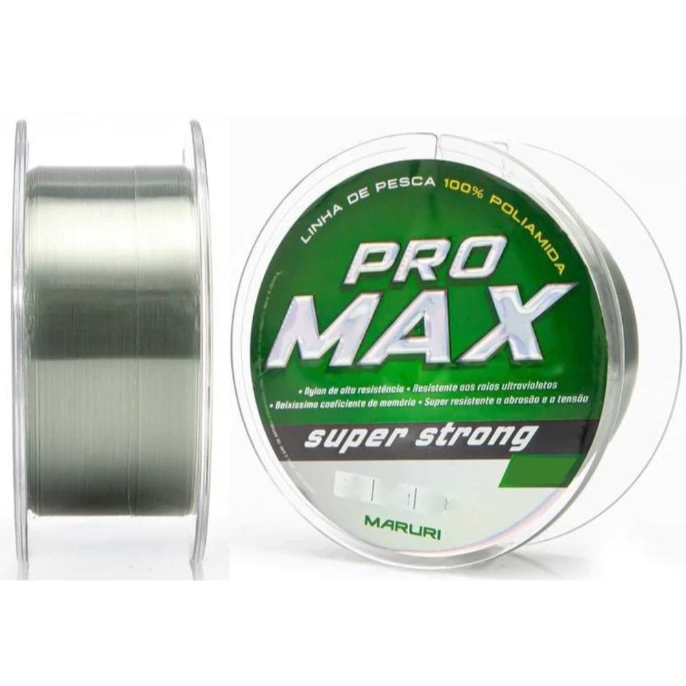 Linha Monofilamento Maruri Pro Max 0,62mm 250m Verde