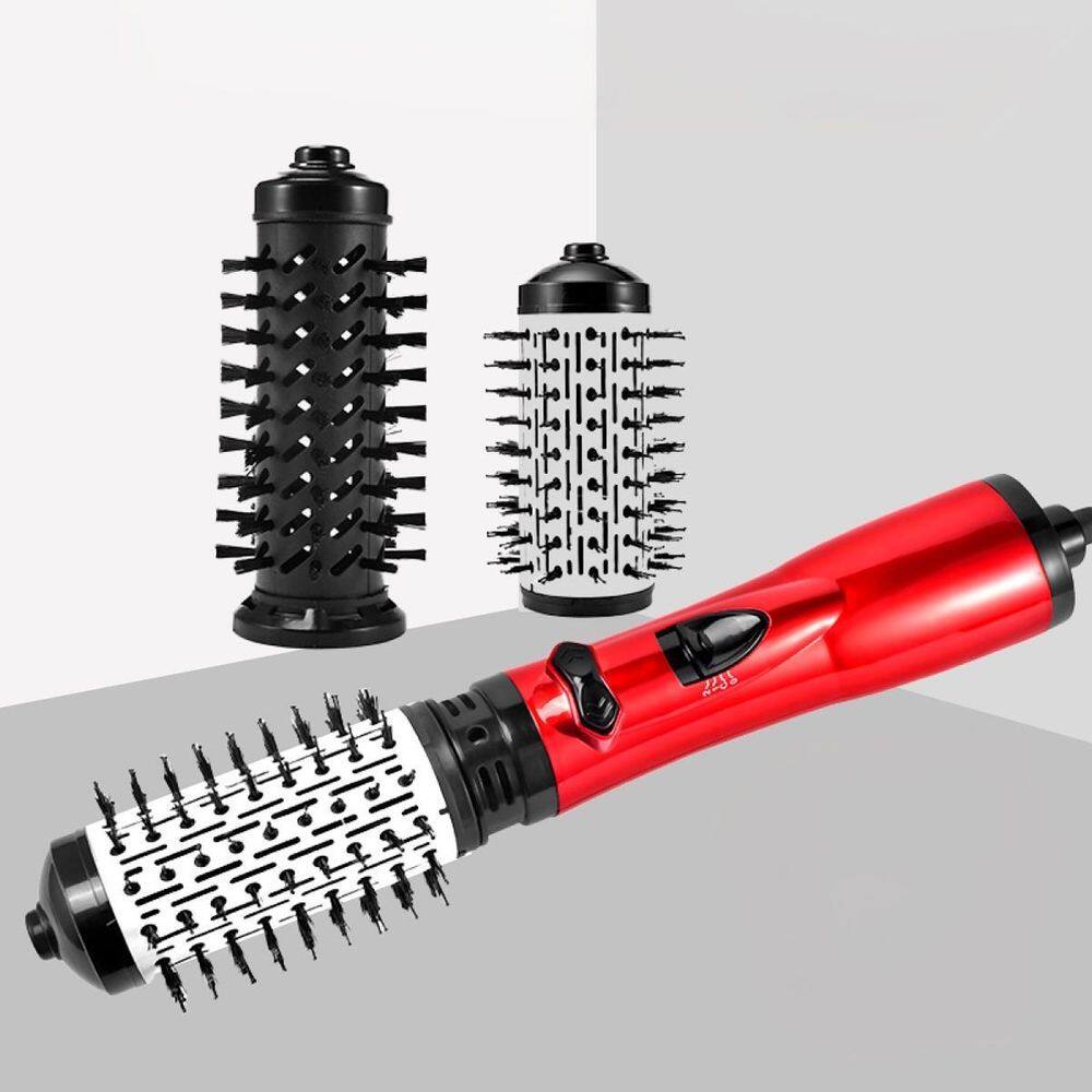 Escova Rotativa 2 Em 1 Modela Cabelo Brilhante Liso Perfeito