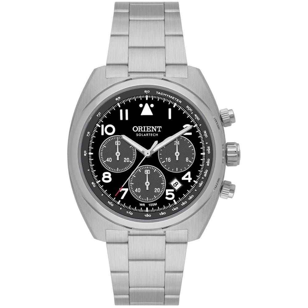 Relógio Orient Masculino Cronografo Solartech Mbssc297 P2sx