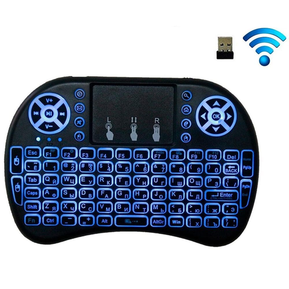 Mini Teclado Controle Remoto E Usb Ideal Notebook E