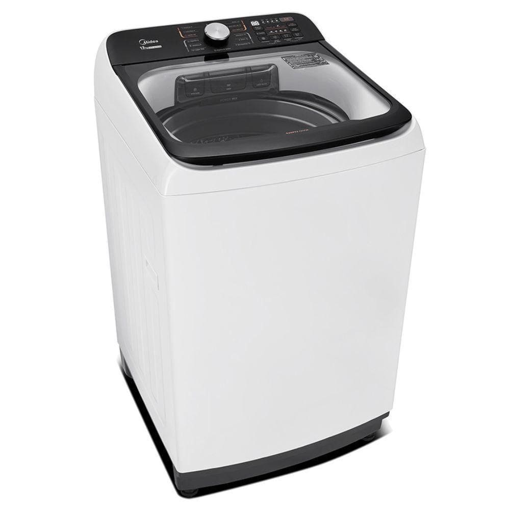 Lavadora De Roupas Automática Midea 13kg MA512W130A-WKBR Reuso De Água Branco 110V