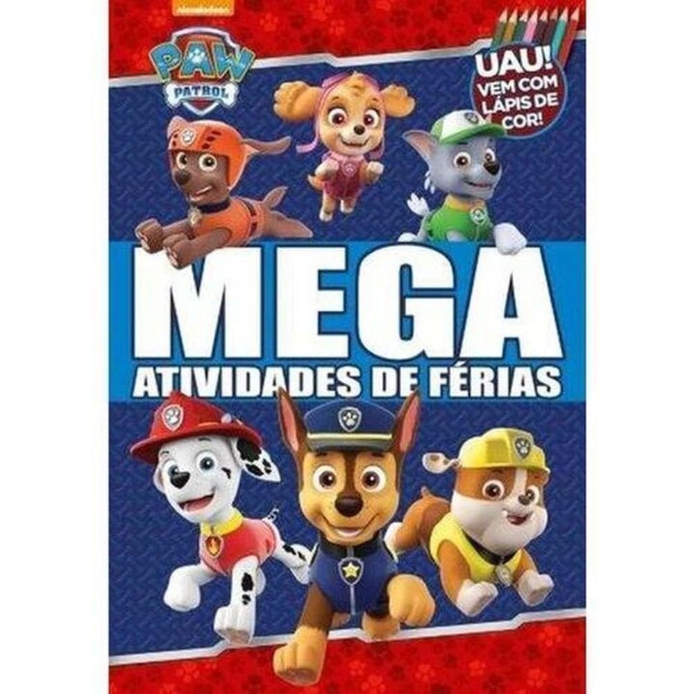 Patrulha Canina Mega Atividades De Férias