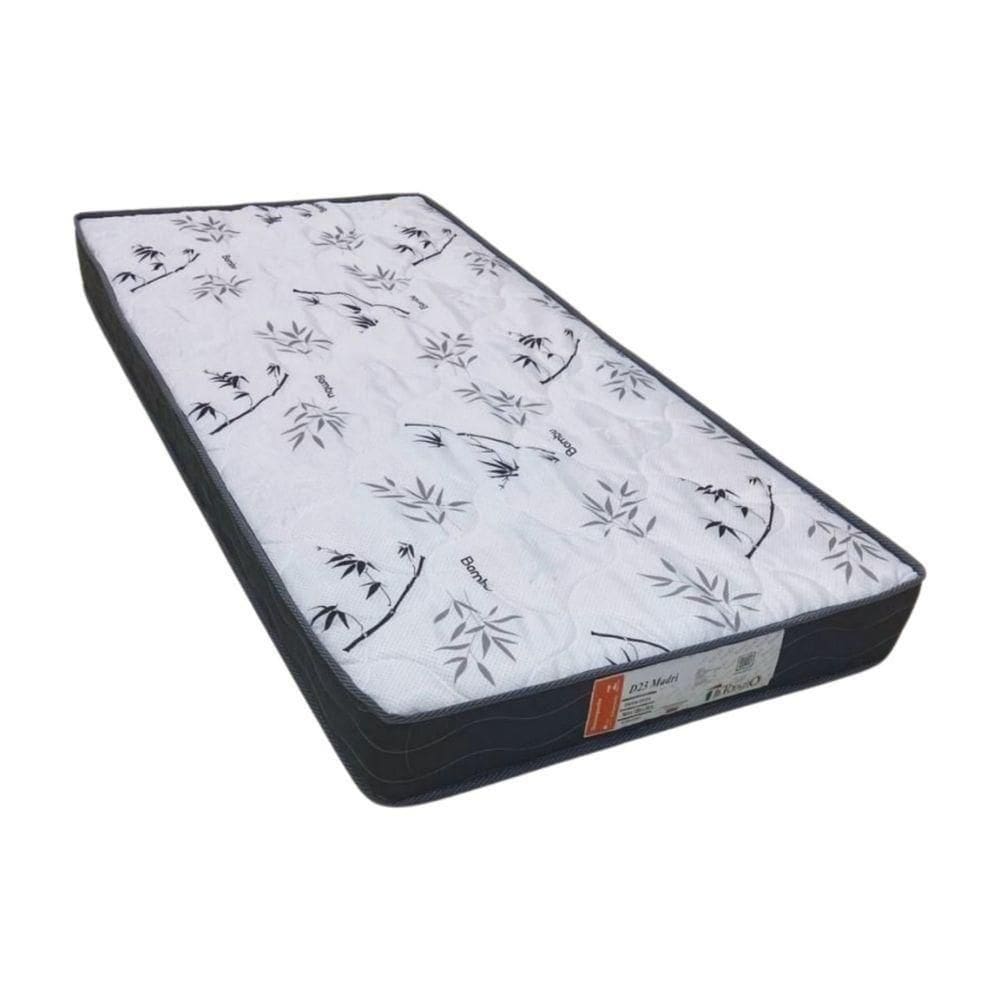 Colchão Solteiro (88x188) D23 Preto Madri Topázio Colchões