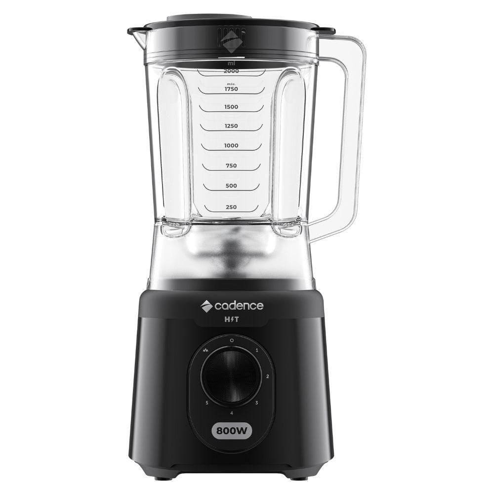 Liquidificador Cadence Hit LIQ200 800W 5 Velocidades Preto 220V