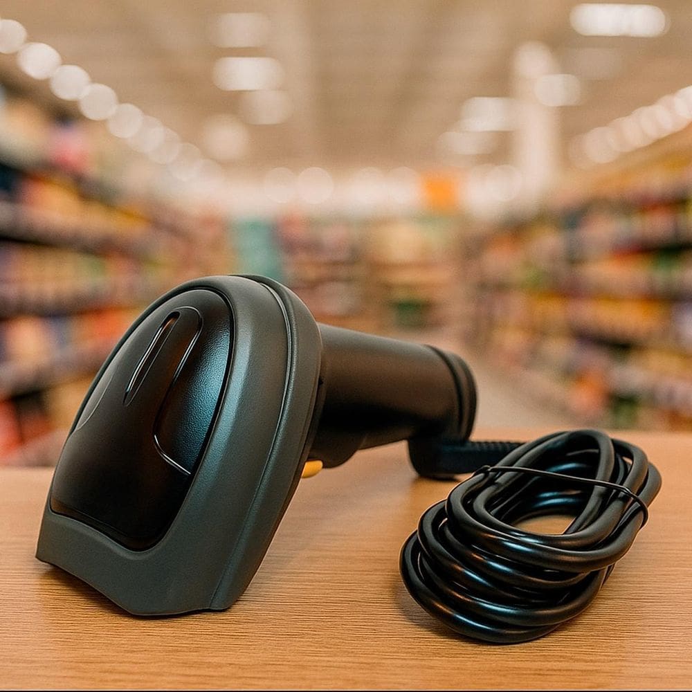 Leitor Código Barras Com Conector Usb Para Pdv Moderno