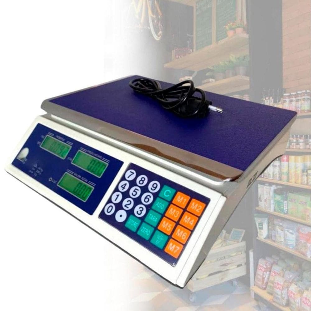 Balança Digital Eletrônica Para Laranja E Frutas