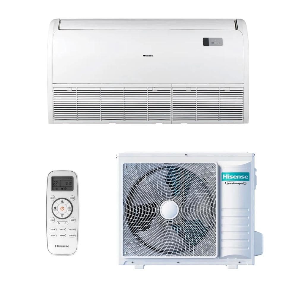 Ar-Condicionado Hisense Piso Teto Inverter 36000 Btus Frio Wi-Fi 220v R-32