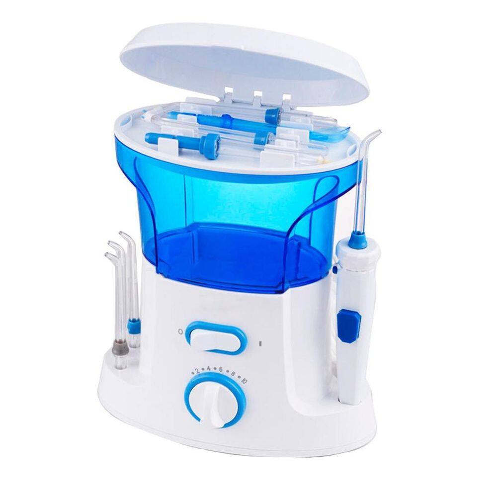 Aparelho Bucal Elétrico Bivolt Jato D`Água Limpeza Eficiente