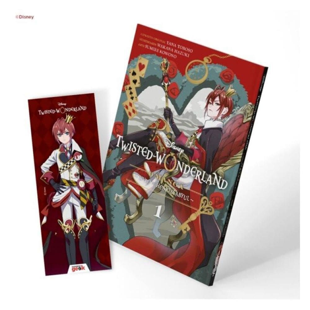 Disney Twisted-Wonderland: O Mangá – Livro De Heartslabyul – 1 - Vol. 1