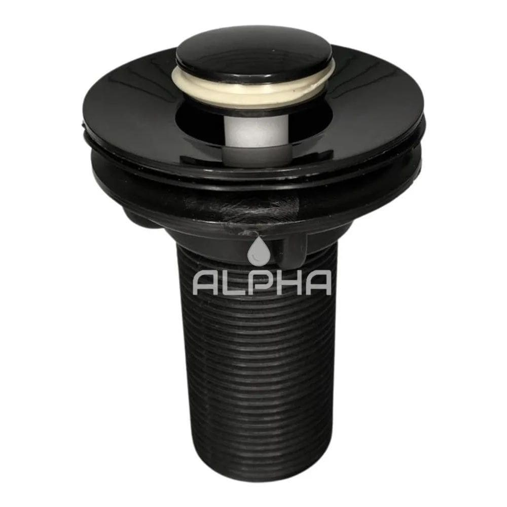 Válvula Ralo Click Interno Preto Pia Lavatório Cuba Banheiro
