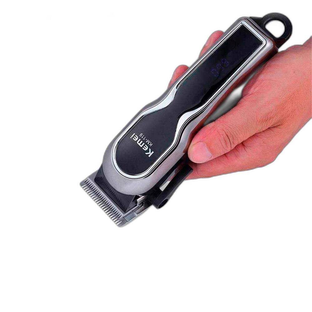 Kemei Maquininha Profissional Leve Com Display