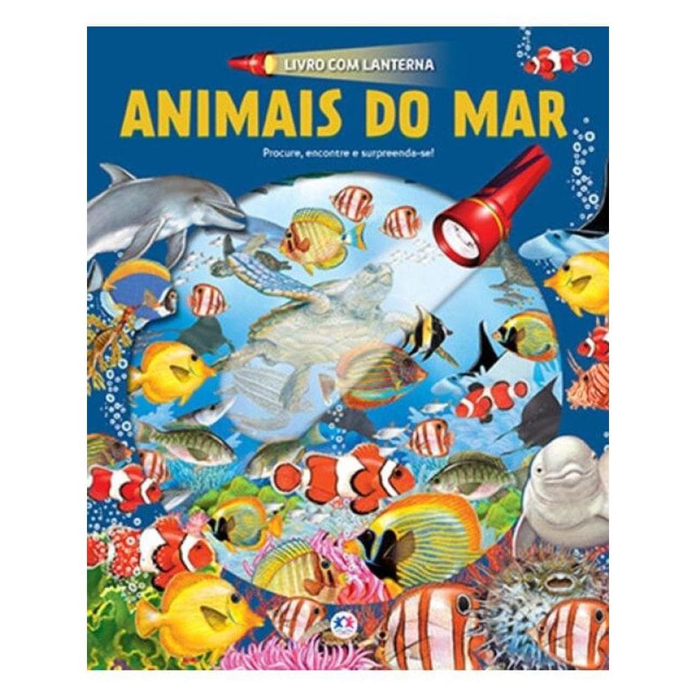 Animais Do Mar - Livro Com Lanterna