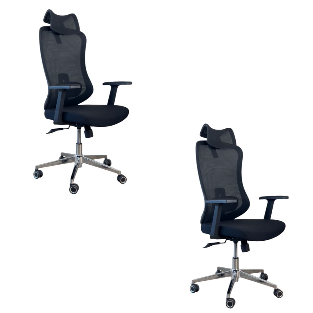 Kit 2 Cadeiras de Escritório Oficial Boss Apoio