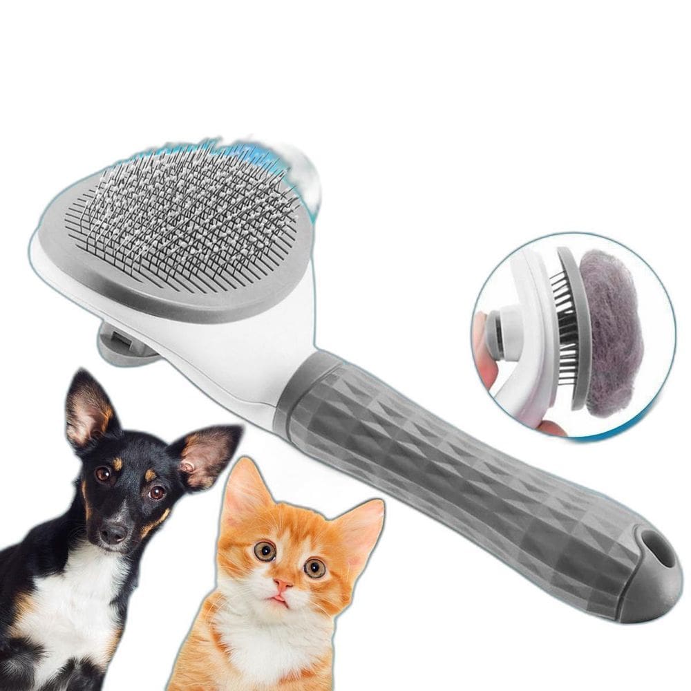 Escova Removedor De Pelos Para Pets Gatos Cachorro