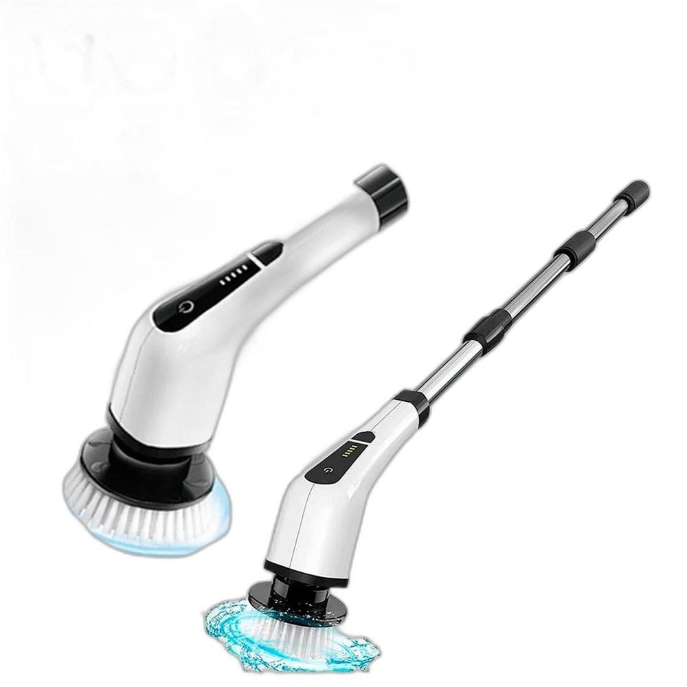 Esfregão Elétrico Portátil Giratório 9 Em 1 Recarregável