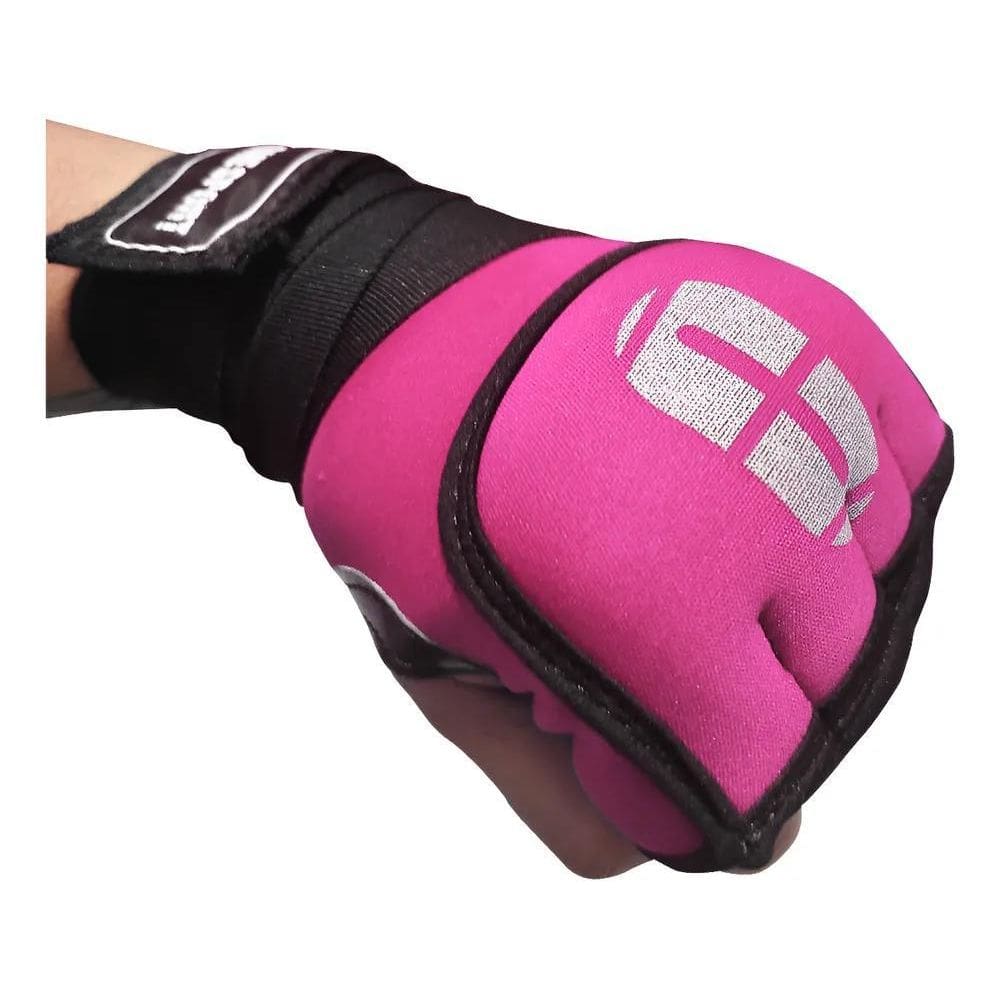 Luva De Treino Sparring Mma Muay Thai Bandagem Preto P