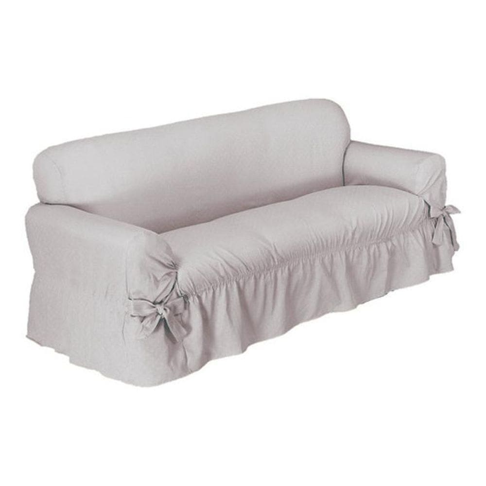 Capa De Sofá 3 Lugares Avulso Gorgurão Maquinetado - Palha