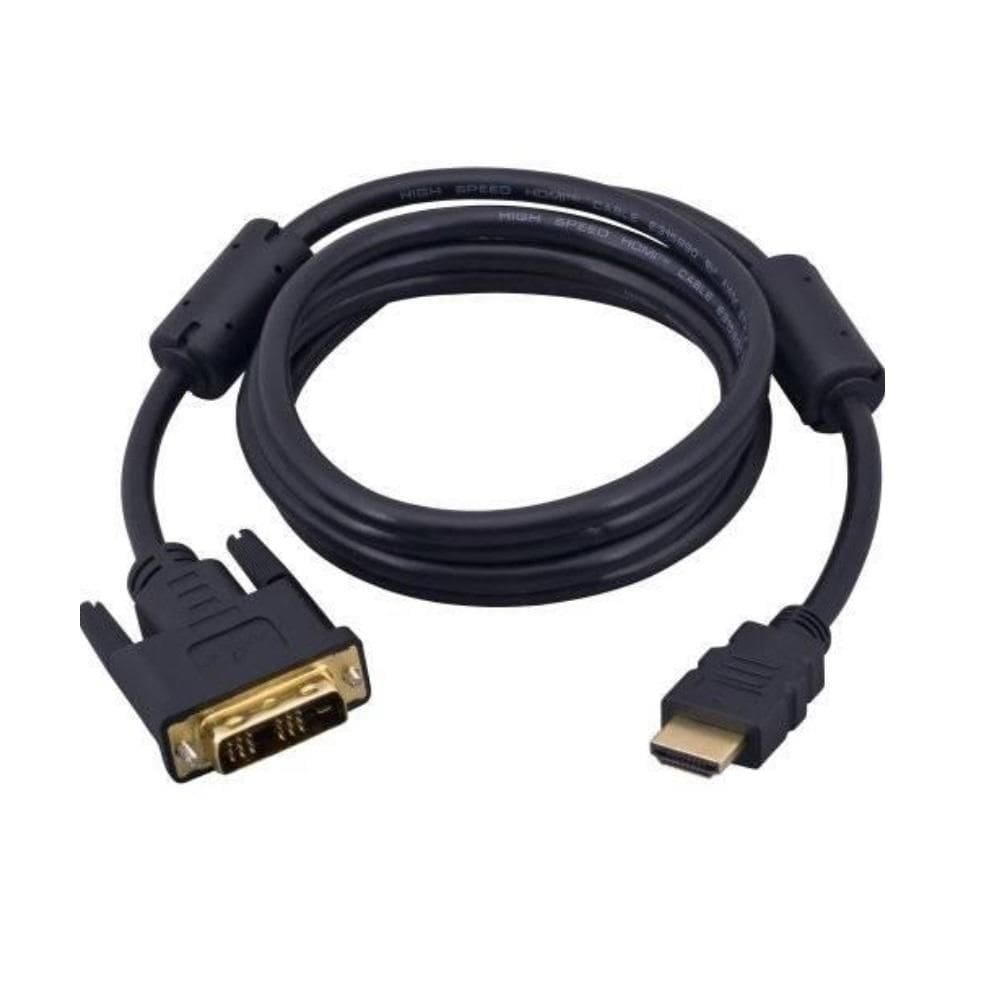 Cabo Hdmi Macho X Dvi 24+1 Macho Com Filtro 1,50 Metros